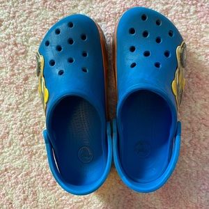 Little Boys Blue Monster Truck Crocs